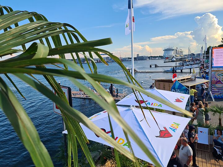 AIDA Urlaubsflair zur Kieler Woche 2024