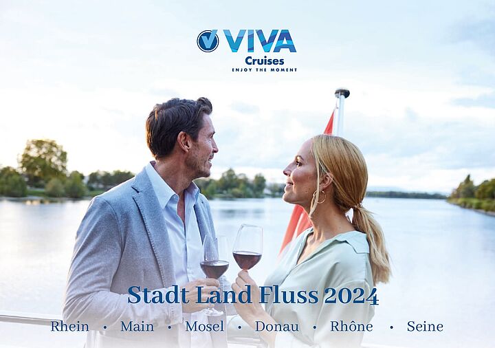 VIVA Cruises präsentiert neuen Katalog für Flussreisen 2024