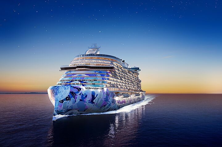 Norwegian Cruise Line stellt nächstes innovatives Schiff vor – die neue Norwegian Luna