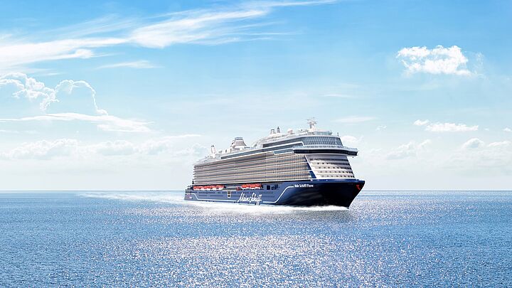Mein Schiff Flow beendet erfolgreich die ersten Testfahrten im Mittelmeer