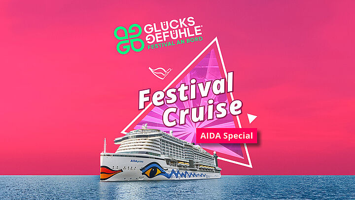AIDAradio startet Newcomer Contest für die AIDA FESTIVAL Cruise 2026