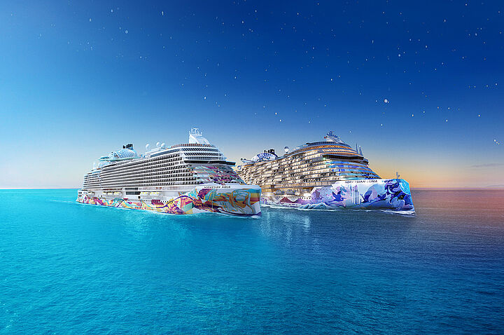 Norwegian Cruise Line enthüllt noch „MEHR“ Action und Entspannung an Bord der Norwegian Aqua und Norwegian Luna