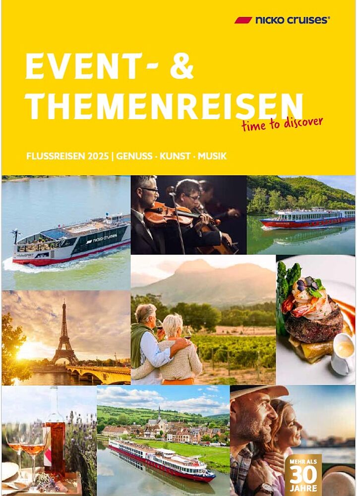 nicko cruises: Neuer Event- und Themenreisen-Katalog 2025