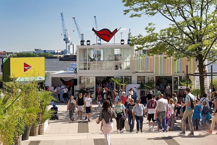 Hamburg Cruise Days: AIDA inszeniert die Kreuzfahrt an Land