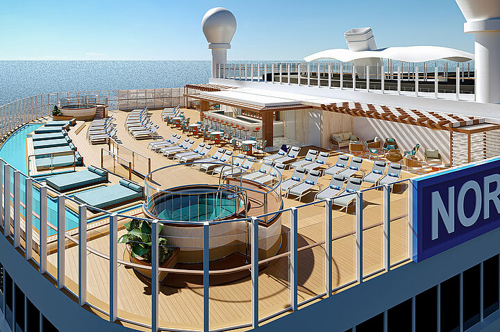 Norwegian Cruise Line kündigt Umgestaltung der Norwegian Encore® an