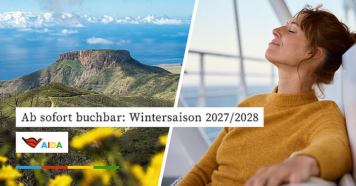 AIDA Buchungsstart Winter 2027/2028!