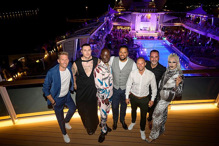 Es wird bunt auf der Mein Schiff 4