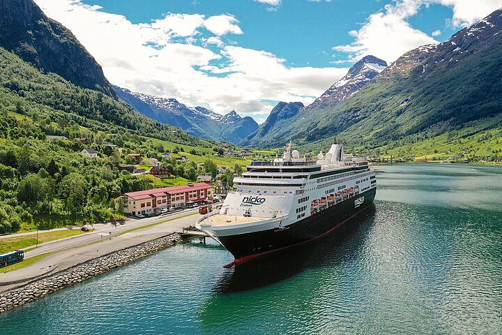 Filmproduktion an Bord der MS Vasco da Gama