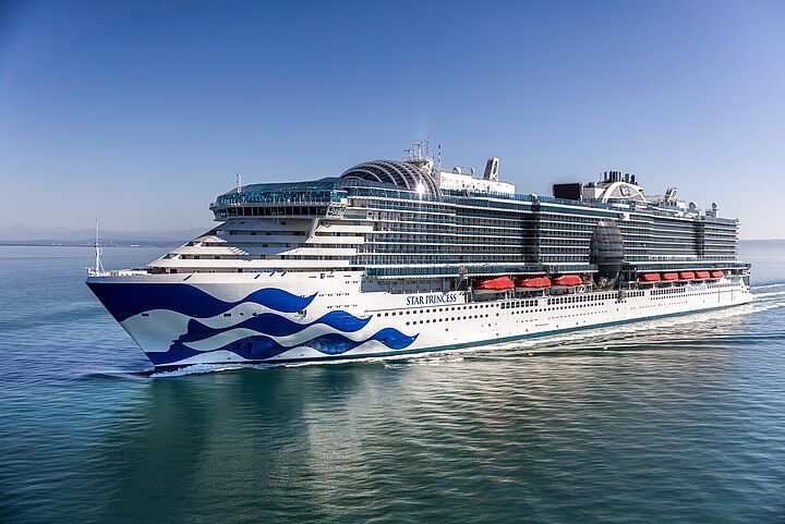 Star Princess beendet erfolgreich Seeerprobungen (Sea Trials)