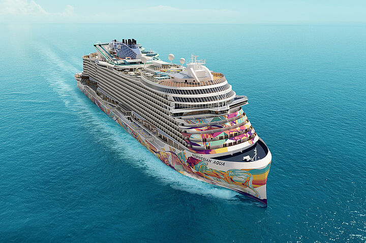 Norwegian Cruise Line stellt Norwegian Aqua vor