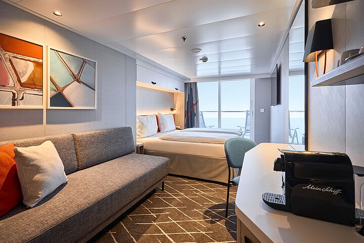 Willkommen auf der Mein Schiff Relax - Die Kabinenhighlights des neuen Wohlfühlschiffes