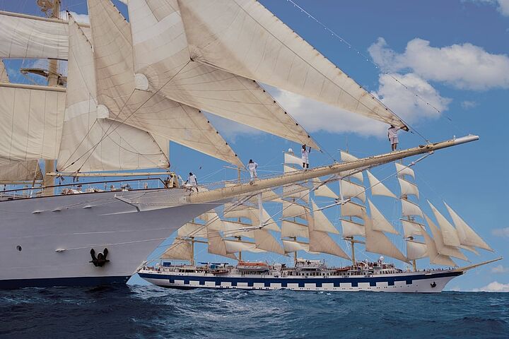 Star Clippers: Gleich drei Kreuzfahrten unter Segeln über den Atlantik