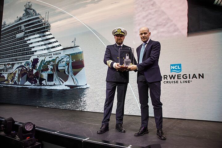 Norwegian Cruise Line hat Norwegian Aqua in Empfang genommen