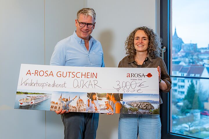 A-ROSA Silvestertombola unterstützt wertvolle Projekte