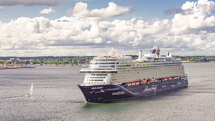 Der Countdown läuft: Samstag wird die Mein Schiff 7 in der Kieler Förde getauft