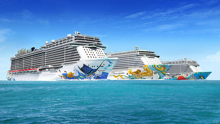 Norwegian Cruise Line bietet späteren Check Out