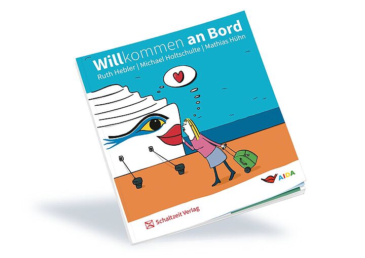 „Willkommen an Bord“ – Eine Reise voller Humor mit dem ersten AIDA Cartoonbuch
