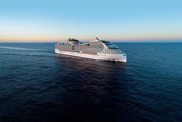 MSC Cruises mit großer Routenvielfalt 2024 im Mittelmeer
