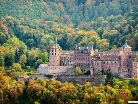Heidelberger Schloss ©Pixabay-Heidelbergerin 
